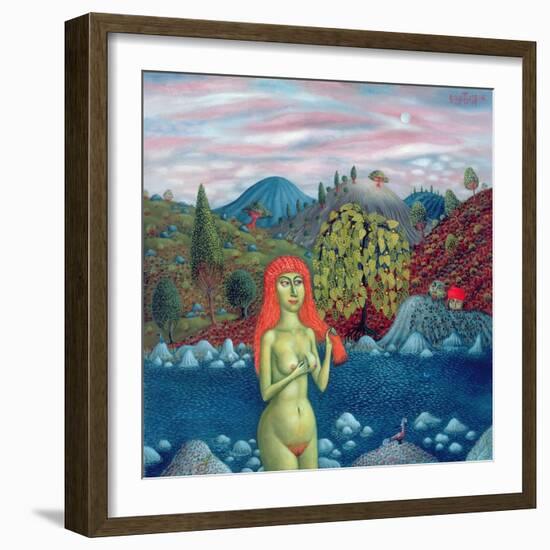 Susanna and the Elders, 1996-Tamas Galambos-Framed Giclee Print