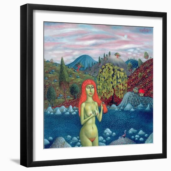 Susanna and the Elders, 1996-Tamas Galambos-Framed Giclee Print