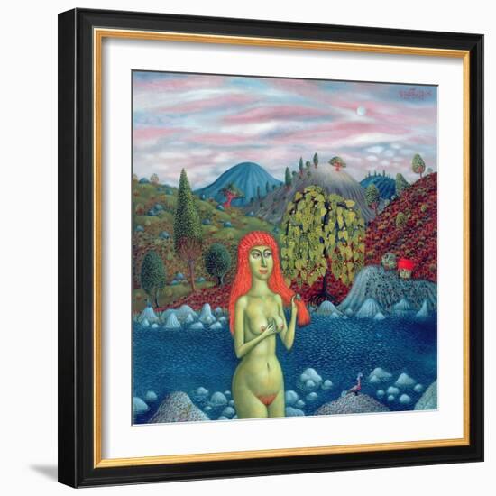 Susanna and the Elders, 1996-Tamas Galambos-Framed Giclee Print