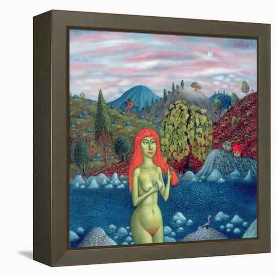 Susanna and the Elders, 1996-Tamas Galambos-Framed Premier Image Canvas