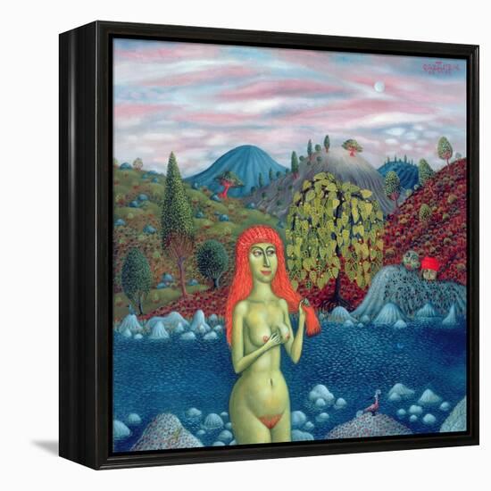 Susanna and the Elders, 1996-Tamas Galambos-Framed Premier Image Canvas