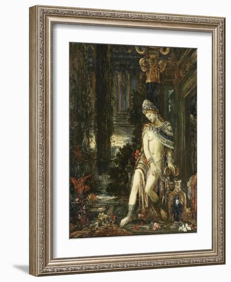 Susanna and the Elders, C.1895-Gustave Moreau-Framed Giclee Print