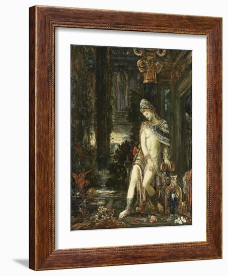 Susanna and the Elders, C.1895-Gustave Moreau-Framed Giclee Print