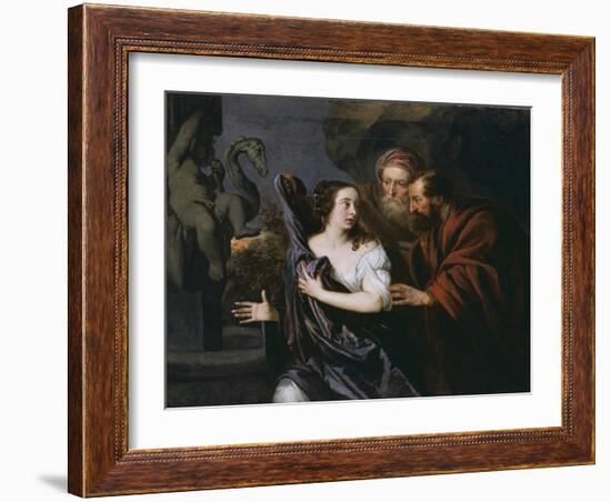 Susanna and the Elders-Sir Peter Lely-Framed Giclee Print