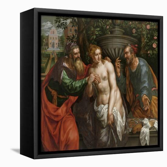 Susanna and the Elders-Hendrik De Clerck-Framed Stretched Canvas