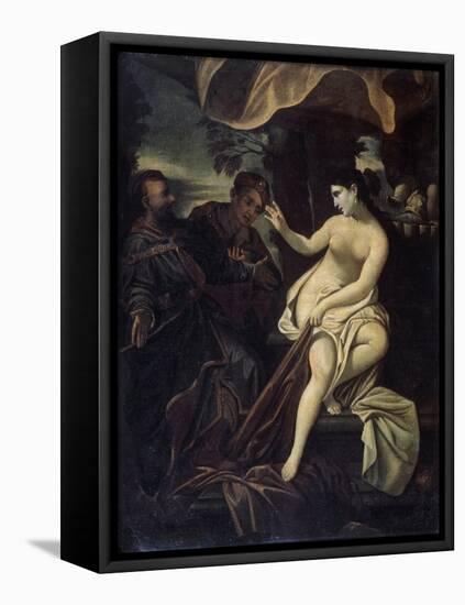 Susanna and the Elders-Francesco Albani-Framed Premier Image Canvas