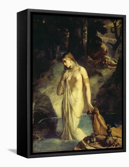 Susanna Bathing, 1839-Theodore Chasseriau-Framed Premier Image Canvas