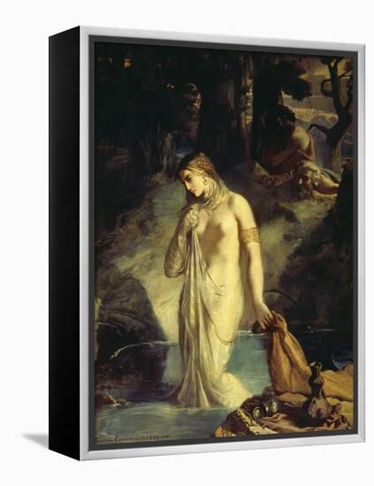 Susanna Bathing, 1839-Theodore Chasseriau-Framed Premier Image Canvas