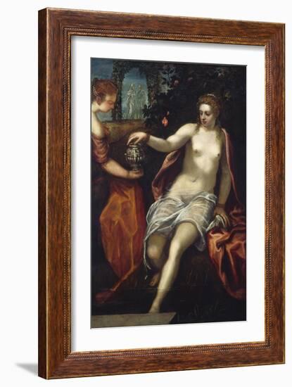 Susanna, C.1575-Jacopo Robusti Tintoretto-Framed Giclee Print