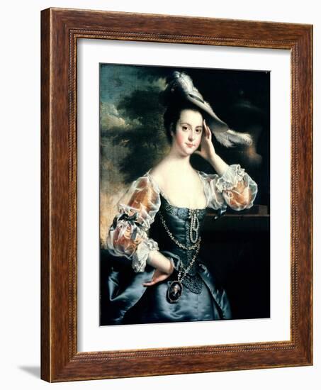 Susanna Hope-Joseph Wright of Derby-Framed Giclee Print