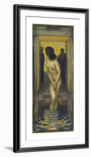 Susanna in the Bath, c.1913-Franz von Stuck-Framed Premium Giclee Print