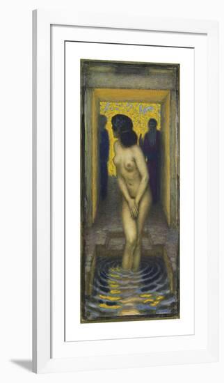 Susanna in the Bath, c.1913-Franz von Stuck-Framed Premium Giclee Print