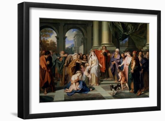 Susannah Accused of Adultery-Antoine Coypel-Framed Giclee Print