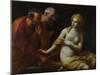 Susannah and the Elders, 1622-1625-Guido Reni-Mounted Giclee Print