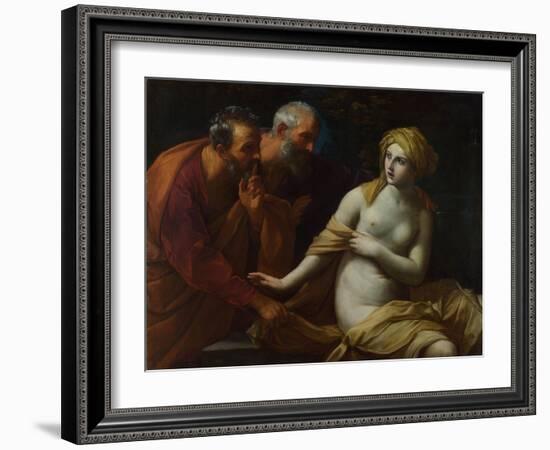 Susannah and the Elders, 1622-1625-Guido Reni-Framed Giclee Print