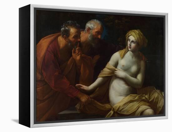 Susannah and the Elders, 1622-1625-Guido Reni-Framed Premier Image Canvas