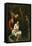 Susannah and the Elders (Oil on Copper)-Arnold Houbraken-Framed Premier Image Canvas