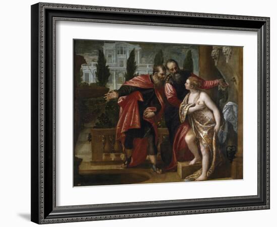 Susannah and the Elders-Paolo Veronese-Framed Giclee Print