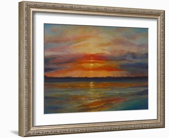 Suset, 2013 Seascape-Lee Campbell-Framed Giclee Print