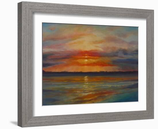 Suset, 2013 Seascape-Lee Campbell-Framed Giclee Print