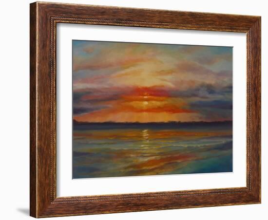 Suset, 2013 Seascape-Lee Campbell-Framed Giclee Print