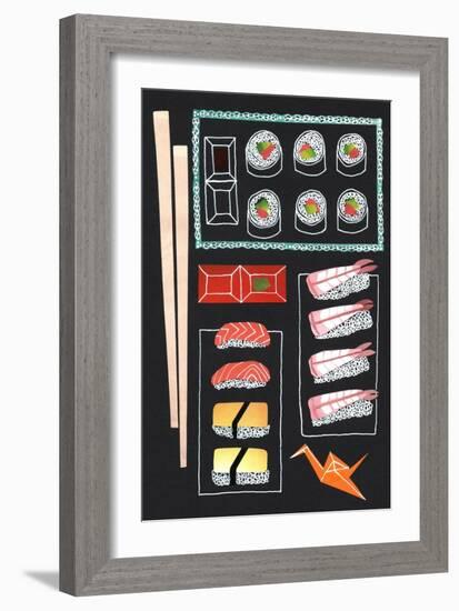 Sushi, 2014-Isobel Barber-Framed Giclee Print