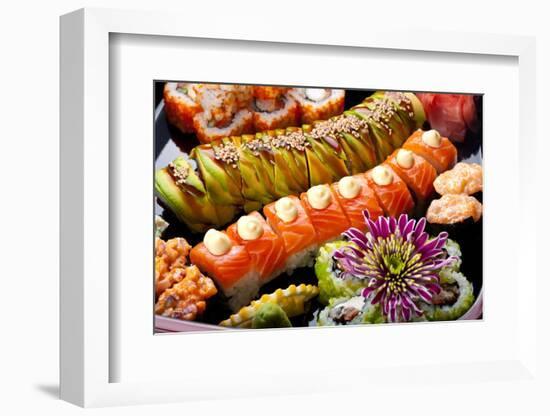 Sushi and Rolls-Volff-Framed Photographic Print