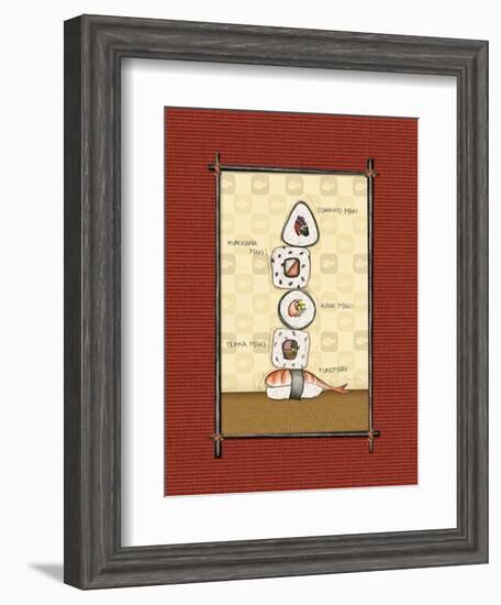 Sushi I-Andrea Laliberte-Framed Art Print