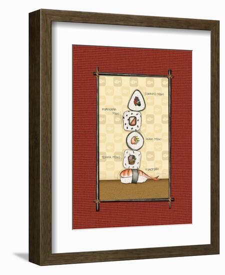 Sushi I-Andrea Laliberte-Framed Art Print