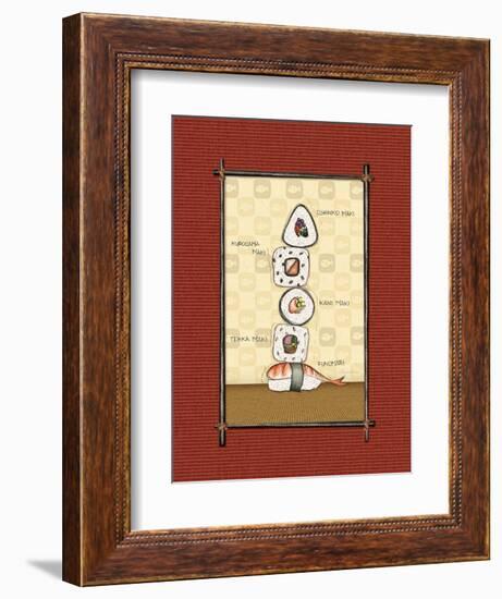 Sushi I-Andrea Laliberte-Framed Art Print