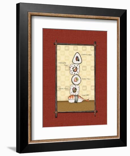 Sushi I-Andrea Laliberte-Framed Art Print