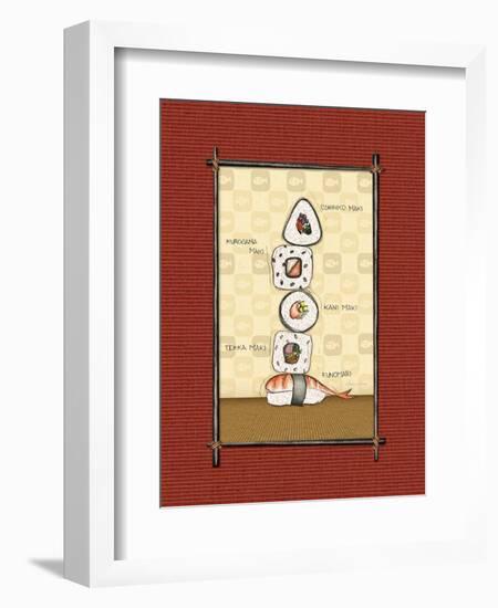 Sushi I-Andrea Laliberte-Framed Art Print