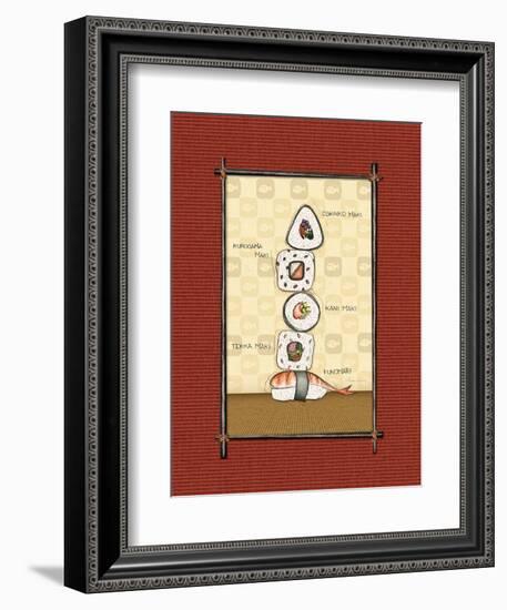 Sushi I-Andrea Laliberte-Framed Art Print