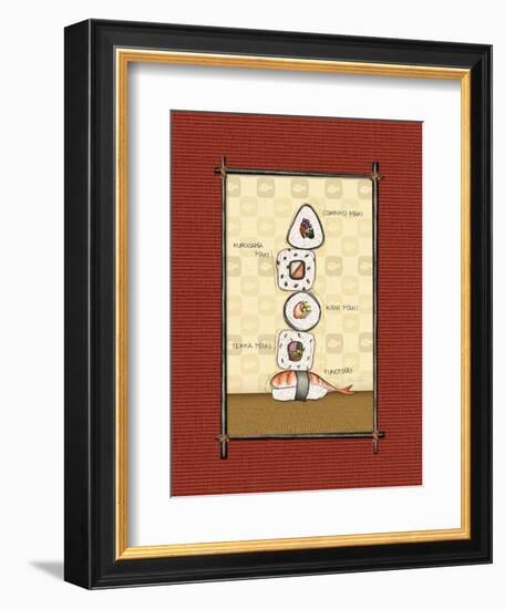 Sushi I-Andrea Laliberte-Framed Art Print