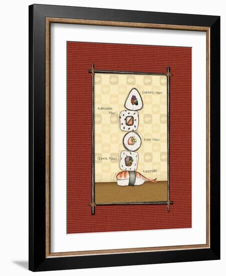 Sushi I-Andrea Laliberte-Framed Art Print