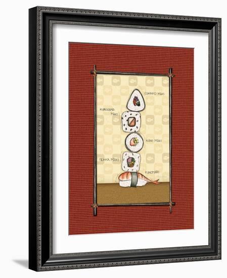 Sushi I-Andrea Laliberte-Framed Art Print