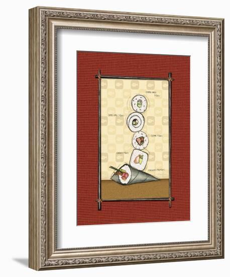 Sushi II-Andrea Laliberte-Framed Art Print