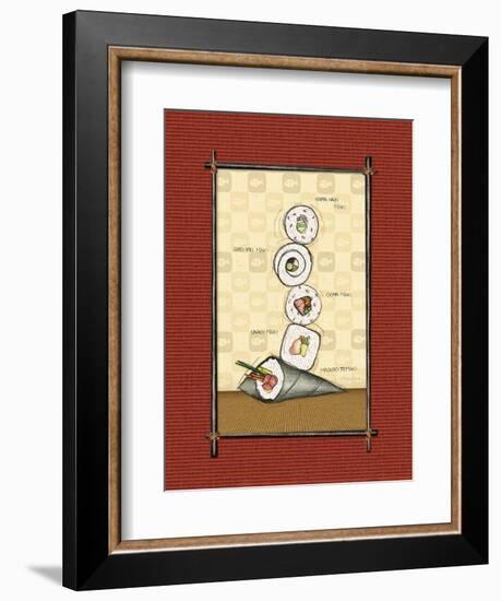 Sushi II-Andrea Laliberte-Framed Art Print