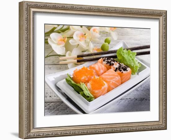 Sushi Sakura Maki-Marco Mayer-Framed Photographic Print