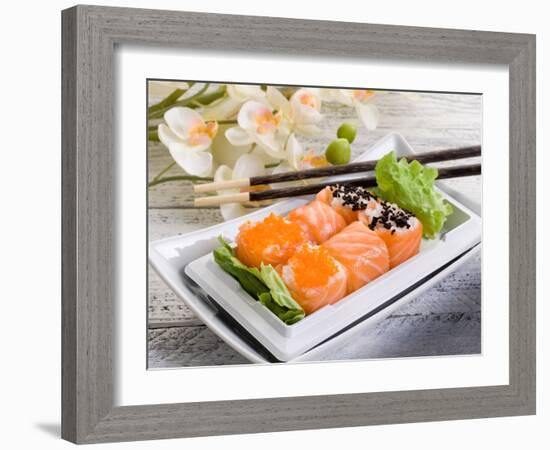 Sushi Sakura Maki-Marco Mayer-Framed Photographic Print