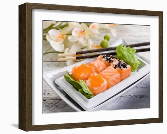 Sushi Sakura Maki-Marco Mayer-Framed Photographic Print