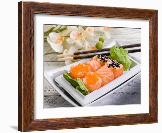 Sushi Sakura Maki-Marco Mayer-Framed Photographic Print