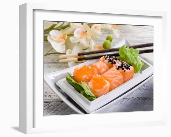 Sushi Sakura Maki-Marco Mayer-Framed Photographic Print