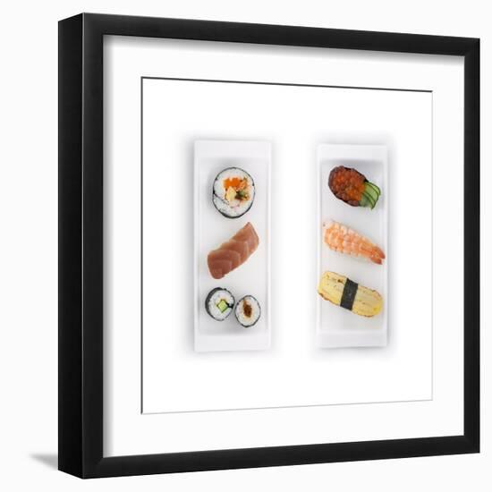 Sushi Set-BlueOrange Studio-Framed Art Print