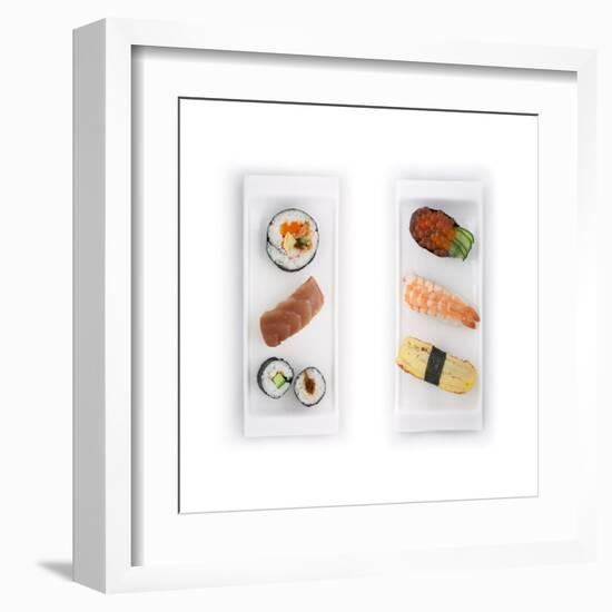 Sushi Set-BlueOrange Studio-Framed Art Print