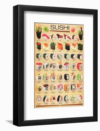 Sushi-null-Framed Premium Giclee Print