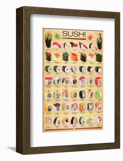 Sushi-null-Framed Premium Giclee Print