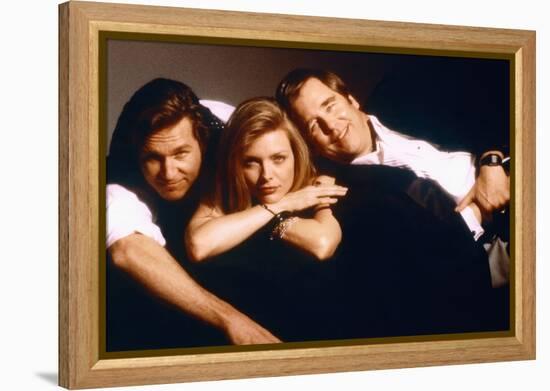 Susie and les Baker Boys THE FABULOUS BAKER BOYS by Steve Kloves with Jeff Bridges, Michelle Pfeiff-null-Framed Stretched Canvas