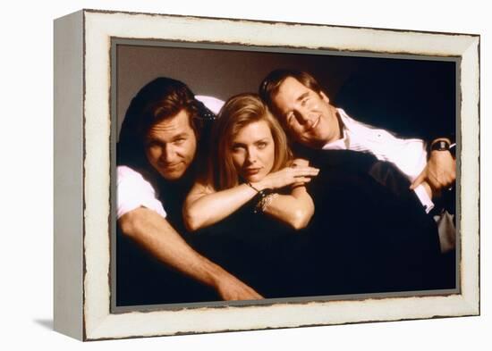 Susie and les Baker Boys THE FABULOUS BAKER BOYS by Steve Kloves with Jeff Bridges, Michelle Pfeiff-null-Framed Stretched Canvas