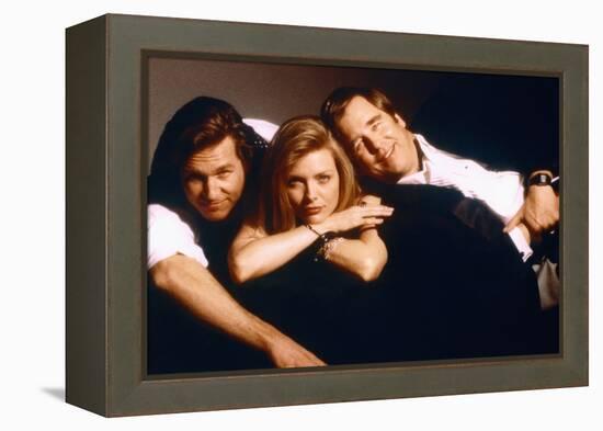 Susie and les Baker Boys THE FABULOUS BAKER BOYS by Steve Kloves with Jeff Bridges, Michelle Pfeiff-null-Framed Stretched Canvas